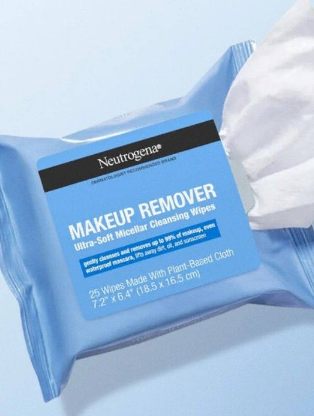 Neutrogena Makeup Remover Wipes - Light Blue Pack
